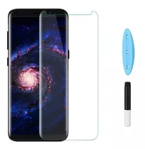 Vidrio Templado Curvo Samsung S8 Plus Uv Glass Pega Todo 