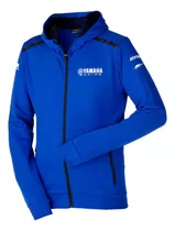 Campera Yamaha Racing Europa Original Azul Solo En Mg Bikes