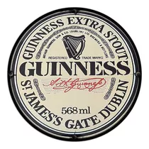 #592 - Cuadro Decorativo Vintage - Guinness Cerveza No Chapa