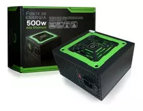 Fonte Atx 500w Real Onepower Gbt Mp500w3i V2.3 20/24pinos Pc