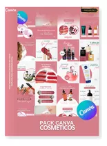 Pack Canva Cosméticos - Artes Profissionais E Editáveis