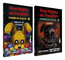 Kit Pavores De Fazbear Mergulho Na Escuridão Vol 1 E Caçador Vol 2: Five Nights At Freddy?s