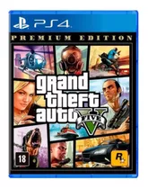 Grand Theft Auto V Gta 5 Ps4 Mídia Física Lacrado 