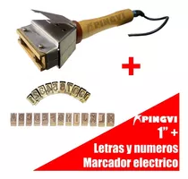 Marcador Electrico Cautin Para Llantas 1 + Letras + Números