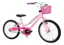 Bicicleta Infantil Aro 20 Bella Rosa/rosa - Nathor