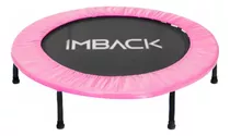 Mini Trampolin Plegable Cama Elastica Fitness Gym 102 Cm Color Rosa