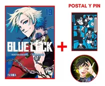 Blue Lock Tomo 19 + Postal Y Pin - Manga - Ed Ivrea