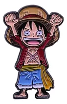 Pins Monkey D. Luffy / One Piece / Broches Metálicos (pines)