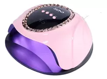 Secador De Uñas Lampara Led Uv Profesional Xion Xi-nailpro Color Rosa