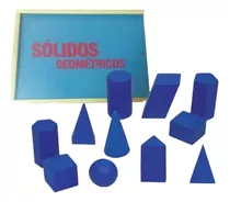 Brinquedo Pedagogicos - Sólidos Geométricos 11 Peças