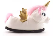 Pantuflas Unicornio Nuevas Nena Cerradas Livianas Invierno