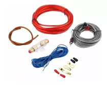 Kit Cables Para Amplificador Hasta 1500 Watts Para Auto