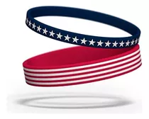 Pulsera Show Your Colors Usa, 100 % Silicona. Apoye A Los Es