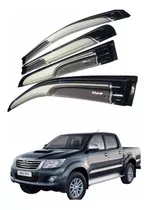 Kit Bota Aguas Toyota Hilux 2006-2015 Plásticas Logotipo