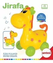 Jirafa De Arrastre Sonido Y Movimiento Antex