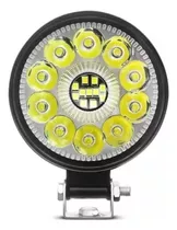 X2 Luces Foco Neblinero Led 63w 4x4 Auto Moto Camion Redondo