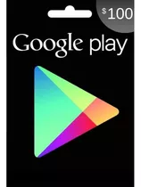 Tarjeta Digital Google Play 100usd Región Usa
