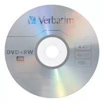 Verbatim Dvd-rw 4.7gb 4x Velocidad-120min X1 Unidad