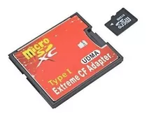 Adaptador De Memorias Micro Sd A Cf Tf A Compact Flash