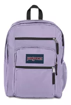 Mochila Urbana Jansport Big Student Color Lila Diseño Liso 34l