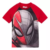 Remera Uv Niño Venon Spiderman Proteccion Solar +50 Marvel