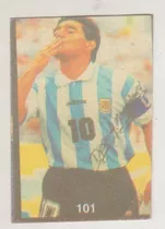 Futbol Argentina Diego Maradona Figurita Uruguay Años 90's