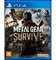 Metal Gear Survive Ps4 - Ação E Sobrevivência