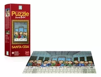 Quebra Cabeça Puzzle Releituras De Arte 260 Peças Santa Ceia