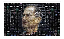 Quadro Decorativo Steve Jobs Apple Informática King Gg5