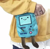 Bolso Bandolera Hora De Aventura Beemo Jack Kawaii Felpa