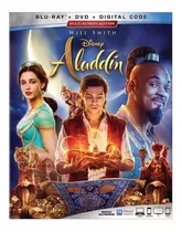 Aladdin 2019 Disney Will Smith Pelicula Blu-ray + Dvd + Dig