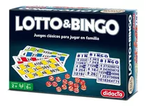 Lotería Y Bingo Juego 2 En 1 Juegos De Mesa Para La Familia