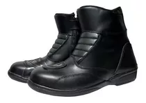 Botas De Moto Cuero Corta Viaje Ciudad 79 Moto W2 Mid Tmr