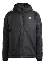 Campera Térmica Essentials 3 Tiras Con Capucha In7194 adidas