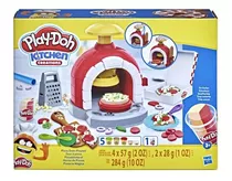 Masa Play Doh Kitchen Creations Horno De Pizzas Color Multicolor