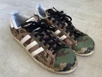 Zapatillas adidas Superstar 44/45 Camufladas Verde Y Marrón