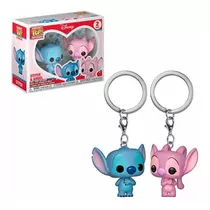 Llavero Funko Stitch & Angel Keychain