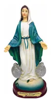 Virgen Milagrosa En Porcelana Italiana 20cm+ Novena Bíblica