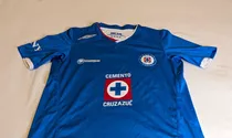 Club Cruz Azul Jersey Titular Retro Liga Mx