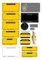 Etiquetas Calcomanias Precaución Chrevrolet Aveo Designpro