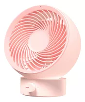 Mini Ventilador De Mesa De Escritorio Usb Para Oficina Rosa