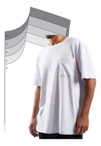 5 Moldes Profissionais Camiseta Oversized Masculina Pp Ao Gg