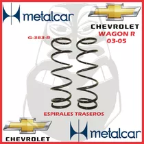 Espirales Trasero Chevrolet Wagon R/daewoo Matiz