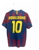 Jersey Playera Barcelona Ronaldinho Con Nombre