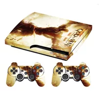 Skin Kratos Para Ps3 Slim 