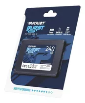 Hd Ssd 240gb Patriot Burst Elite 2.5 Sata 3 Pbe240gs25ssdr