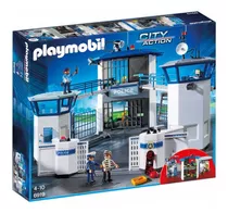 Playmobil 6919 Comisaria De Policia Con Prision Intek