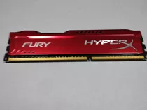 Kingston Hyperx Fury Hx318c10fr/4 1 4 Gb - Rojo 1600mhz