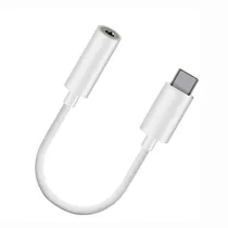 Cable Adaptador Otg Hembra Mini Plug 3.5mm A Usb Tipo C Celu