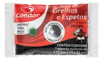 Esponja Condor Para Grelhas E Espetos Limpeza Pesada De Limpeza Pesada